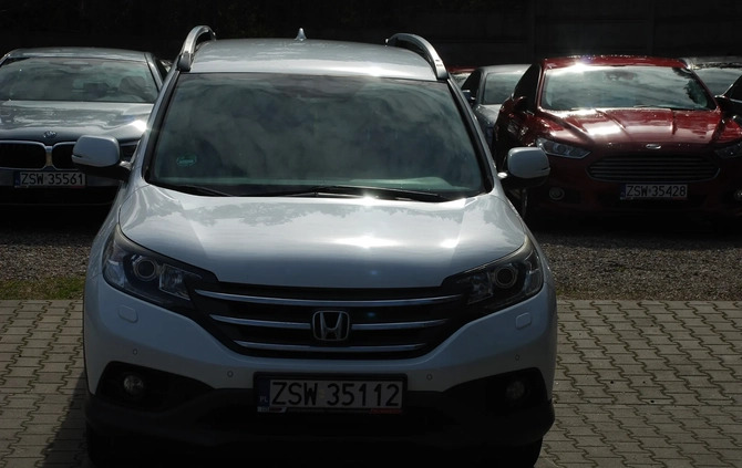 Honda CR-V cena 49100 przebieg: 206000, rok produkcji 2014 z Borne Sulinowo małe 466